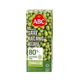 ABC sari Kacang Hijau Kotak 250ml