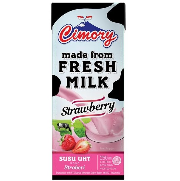CIMORY UHT Strawberry 250ML