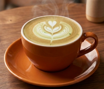 Kopi Pandan Latte ( hot )